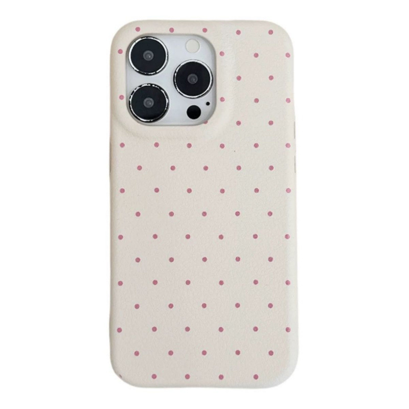 かわいい波点猫はリンゴ14携帯ケースiPhone16純色15promax新13包12女を適用している|undefined