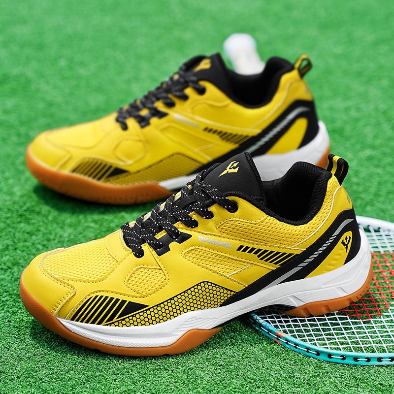 Nuevos zapatos de bádminton especiales transfronterizos, zapatos de entrenamiento de tenis, zapatos de tenis de mesa para estudiantes masculinos y femeninos