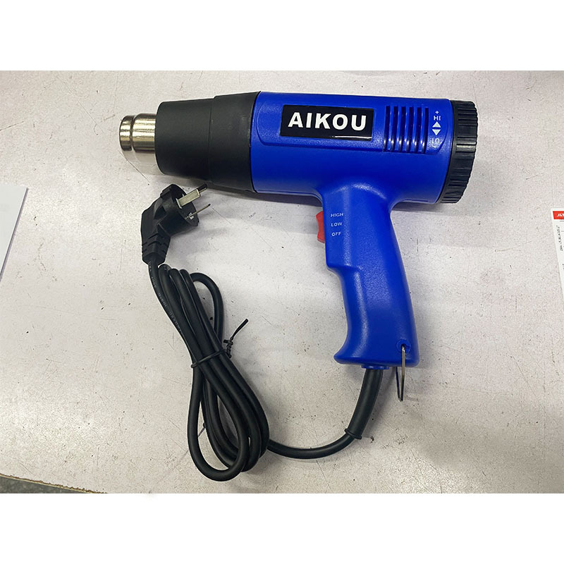 Tubo termorretráctil pistola de aire caliente de alta potencia de grado industrial película calefacción eléctrica pistola para hornear pequeña pistola de soldadura de plástico image 5