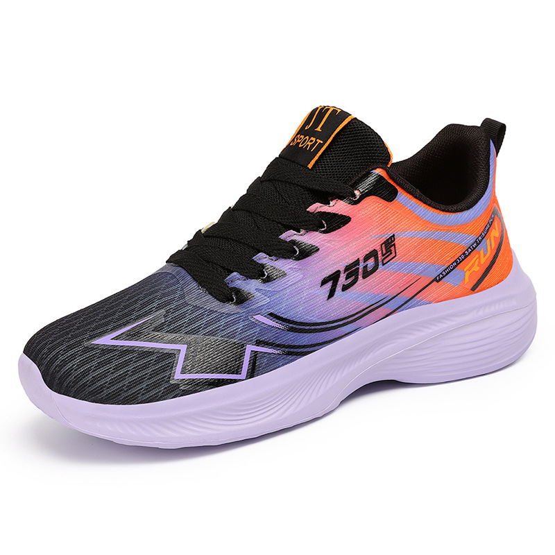 Zapatos mujer primavera y otoño nuevo estilo calzado deportivo casual mujer transpirable ligero zapatos para correr zapatos de mujer suela suave sin pies cansados zapatos adhesivos
