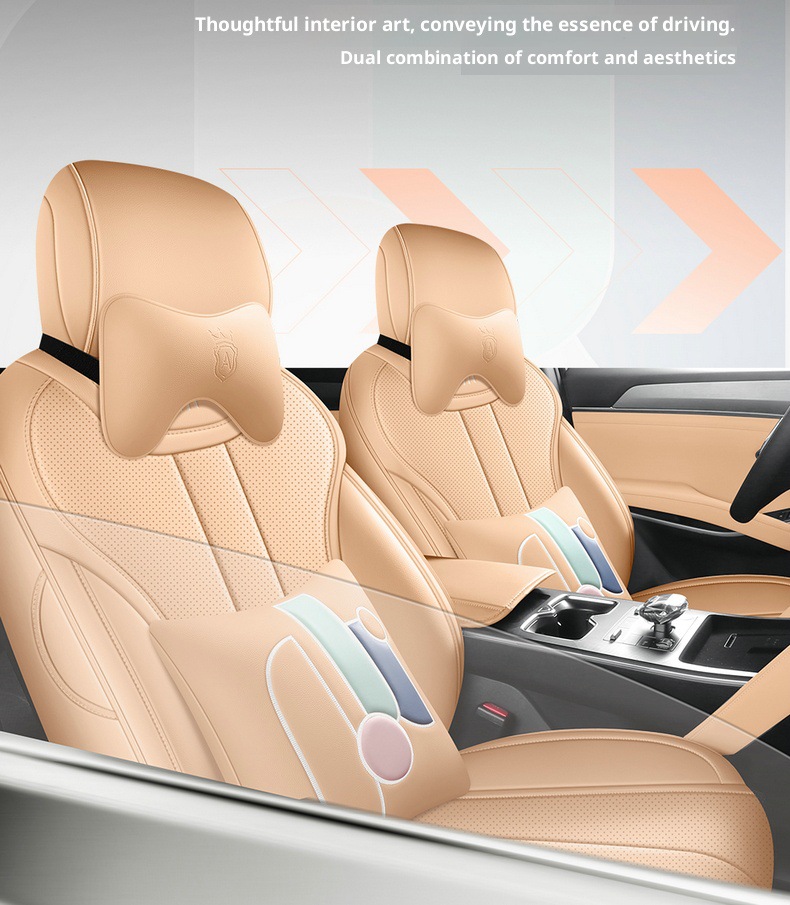 New Model Second-Generation Song Prodm-I Full Leather Car Seat Covers for Overseas Right-Hand Drive Vehicles, Cross-Border Full-Cover Car Seat Cushions