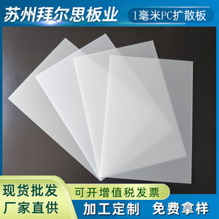 pc光扩散板1mm匀导光led面板灯罩照明pmma扩散板乳白色半透明磨砂-阿里巴巴