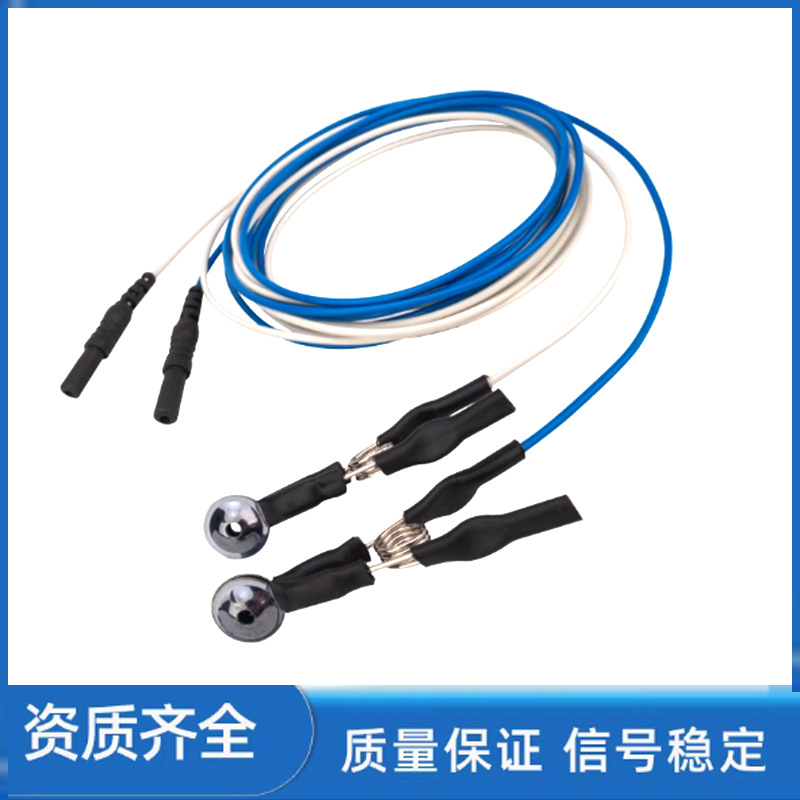 氯化银耳夹电极 耳夹电极 盘状电极 脑电电极 氯化银电极 电极线