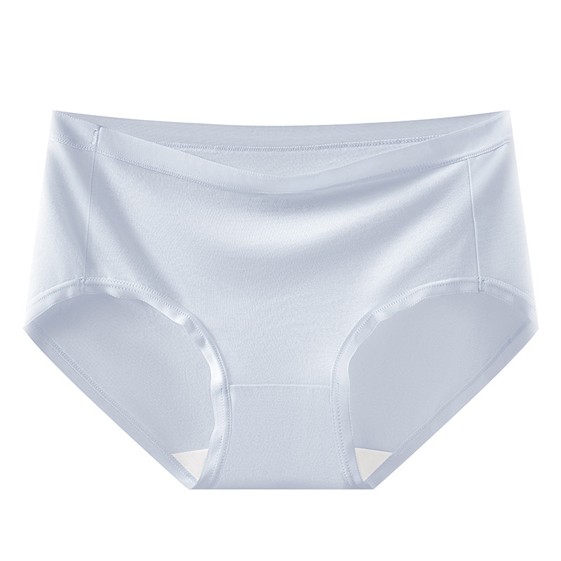 Bragas modales para niñas entrepierna de algodón puro 10A entrepierna antibacteriana cadera cintura media sin costuras calzoncillos de mujer absorbentes y transpirables