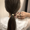 Hair rope from pearl, brand ponytail, simple and elegant design, internet celebrity