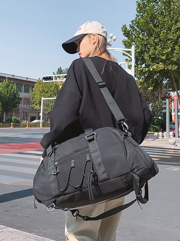 Mochila de viaje deportiva multifuncional para viajes de negocios, equipaje de mano de corta distancia, separación en seco y húmedo, bolsa de fitness de natación para hombres y mujeres