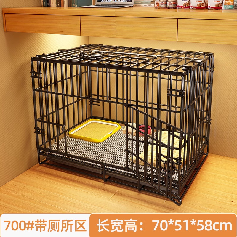 2025宠物折叠笼便携式小型犬笼猫窝猫笼子挡狗狗笼子多功宠物用品|undefined