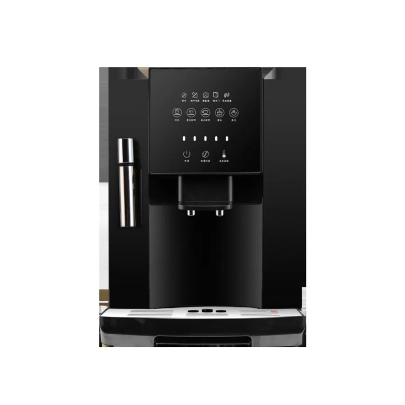 Touch screen automatic stainless steel fine grinding coffee machine integrated simple industrial style Touch screen automatic stainless steel fine grinding coffee machine integrated simple industrial style