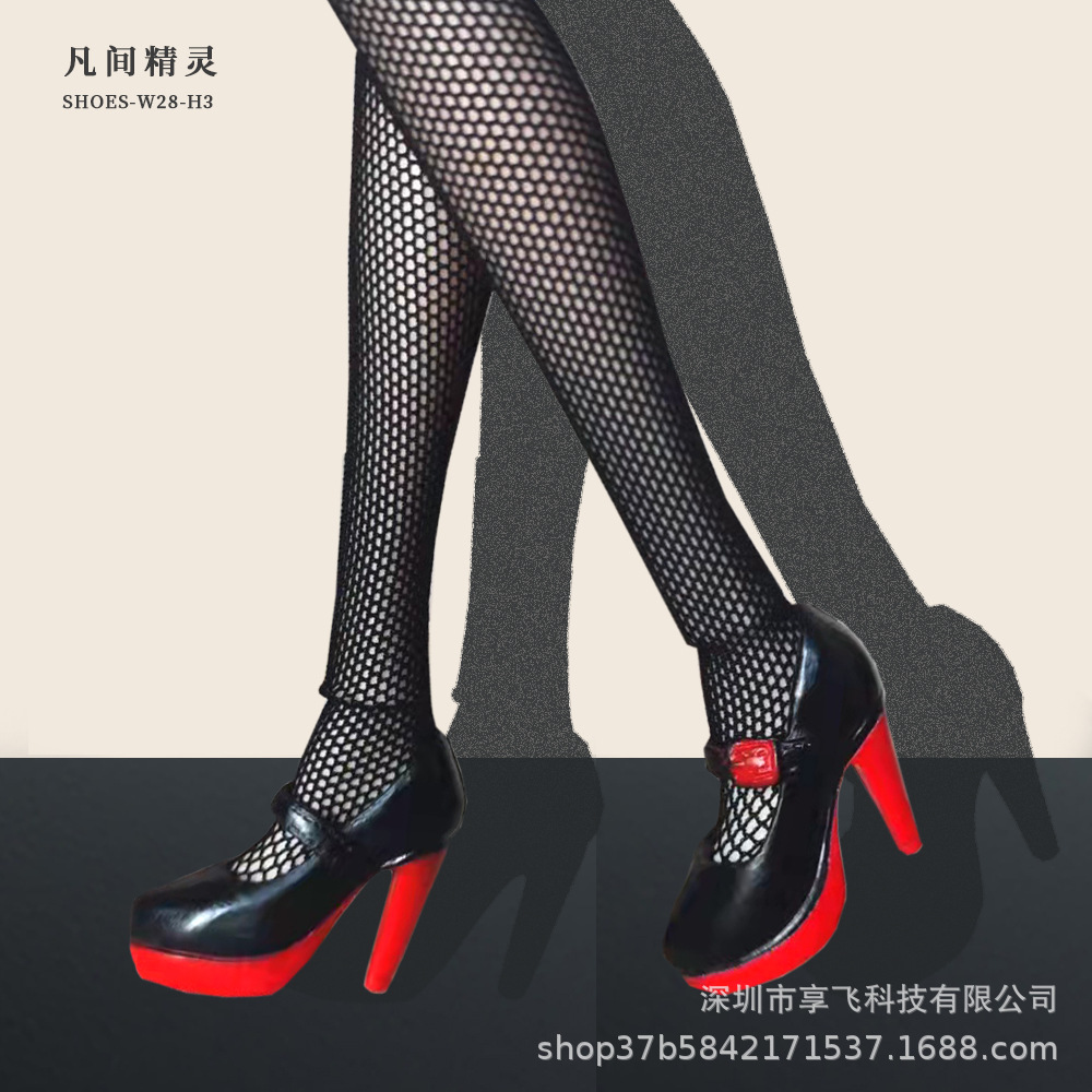 1 \ 6 puntos muñeca de juguete FR edición de coleccionista ST supermodelo yoga zapatos de pie gordo 30cm pies de puntillas simulación tacones altos