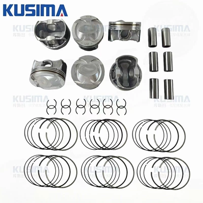 Factory direct piston rings suitable for Toyota V35A engine 1330152010 1310152030 (Piston, piston ring, piston pin)