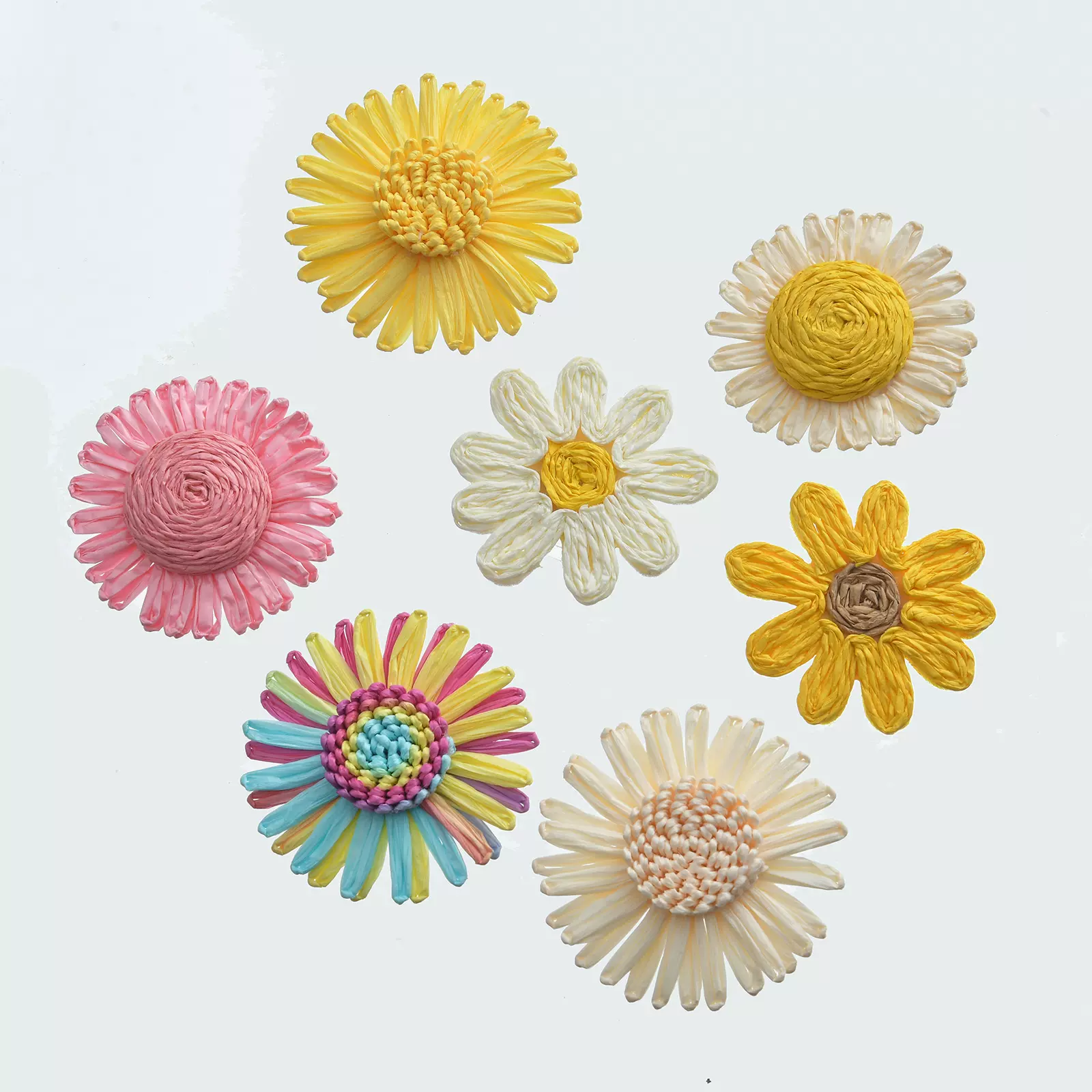 多巴胺清新花卉袖扣高级感时尚服饰丝巾扣轻奢百搭气质衬衫装饰扣