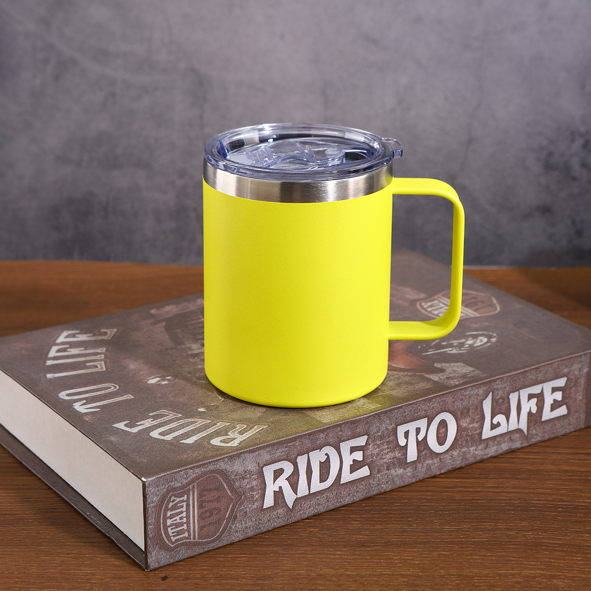 Doppelwandiger Edelstahl Isolierbecher Mit Deckel Für Kaffee_voghion.com