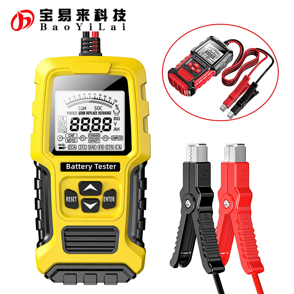 FBT-300 12V 24V SMART BATTERY TESTER Автомобильный мотоцикл аккумуляторный детектор