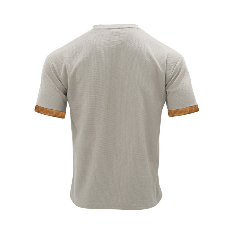385g Weight Short Sleeve Sleeve Length Polyester Fabric Type Shorts Sets Sets Type 2 Pieces Set Quantity Casual Occasion Turndown Neckline Regular Fit Fit Type Color Block Pattern Summer Season Men's Gender Simple Style Style Men's Color Block Simple Style Turndown Short Sleeve Regular Fit Men's Sets 50