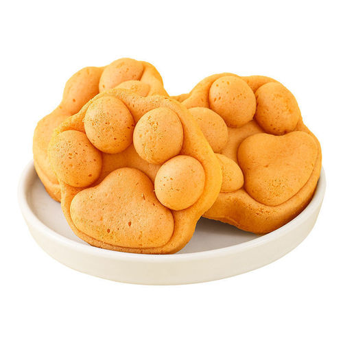 Whole box wholesale bread breakfast snacks pastry food bear paws waffles egg rolls