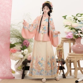 汉服套装;舞台/表演服;马面裙