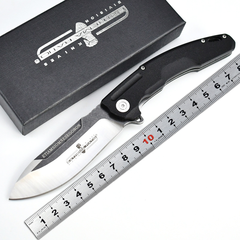 极端武力防身折叠刀野外求生刀便携腰带刀具随身刀户外折刀锋利刀