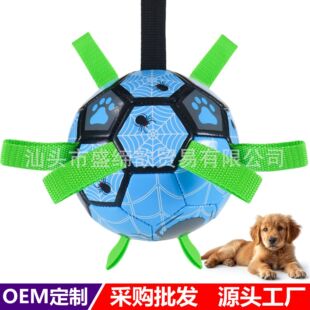 Cross-border Amazon dog toys pet ball bite not bad pet supplies outdoor training dog football toys