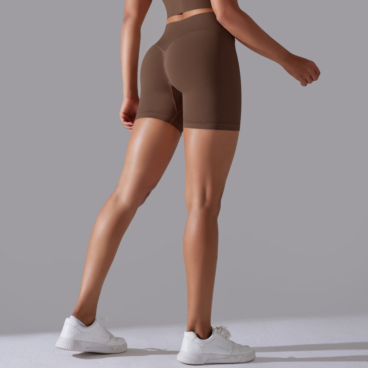 Simple Style Sports Solid Color Nylon Cotton Blend U Neck Tracksuit Vest Jogger Pants Leggings display picture 64