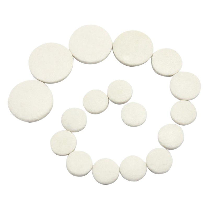 17 clave gota de agudos B estera de clarinete instrumento musical estera de Tubo negro estera agujero de sonido de clarinete estera