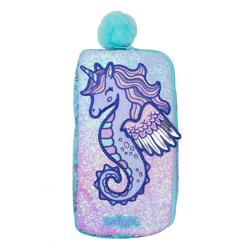 Australian smiggle estuche para bolígrafos de dibujos animados para niños bolso de papelería para estudiantes creativos plegable multifuncional