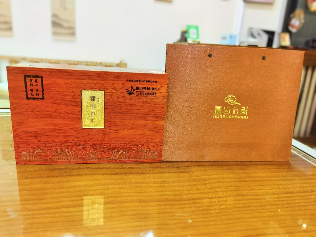 Huo Shan Tie Pi Shi Hu Dendrobium Fengdou 60g Gift Box Traditional Craft overview