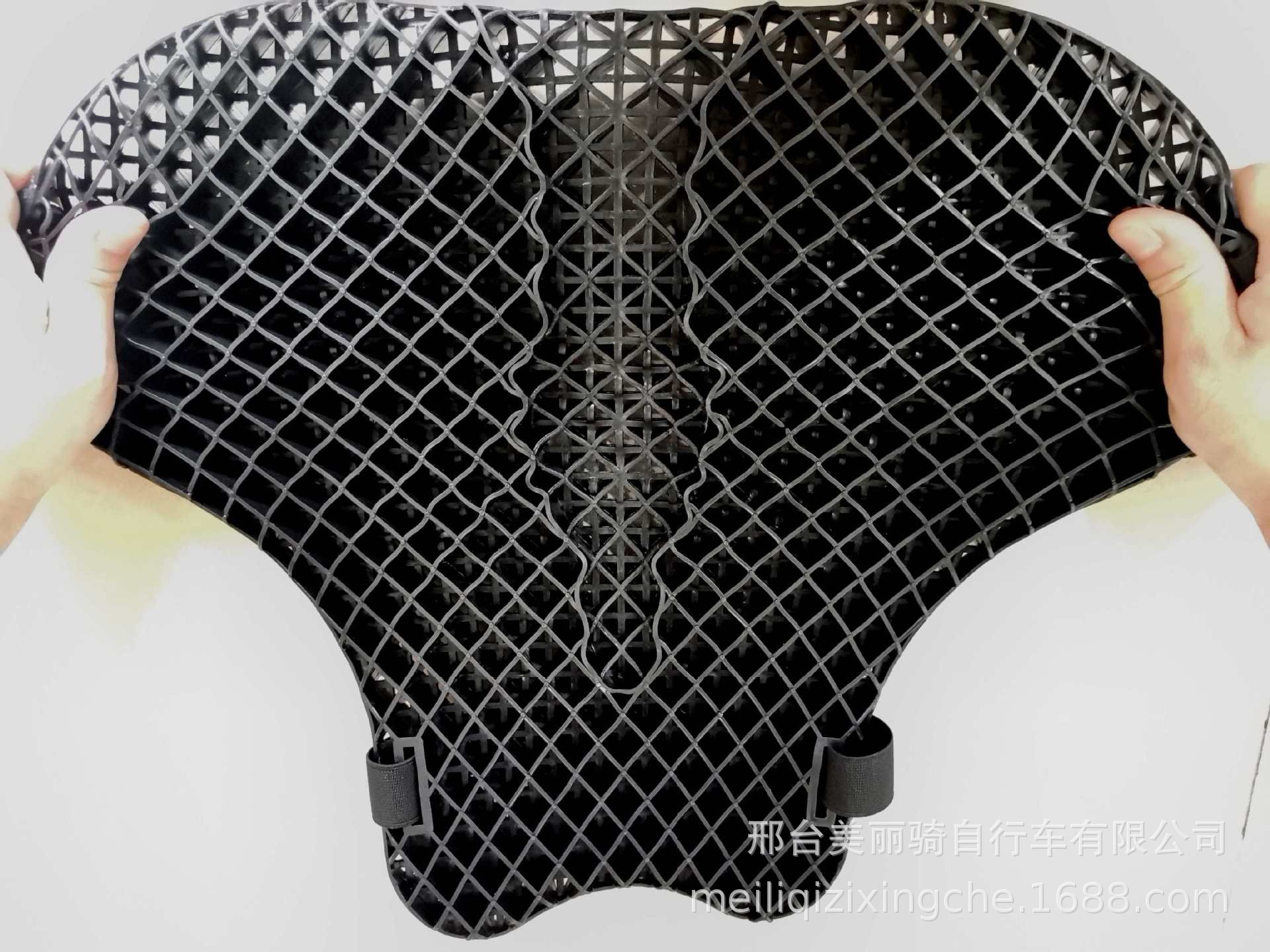 Gel Motorcycle Seat Cushion Honeycomb Waterproof Slip-Resistant Breathable Universal Electric Vehicle Seat Cushion Tpe Soft Rubber Shock-Absorbing Mesh Pad