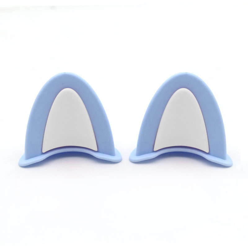 Cat Ears | Diàndòngchē Auto Parts and Accessories - cat-blue-white-1-pair