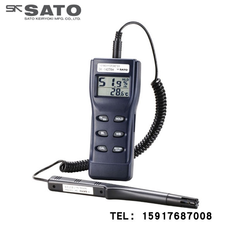 原装日本SATO佐藤 8134-00 SK-140TRH温湿度计 8130-00 SK-120TRH