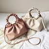 2021 New bag Female bag tide ins Fold package Flaky clouds design One shoulder Messenger Handbag