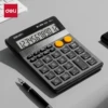 1 calculator - with sound/grey [Deli TE203]