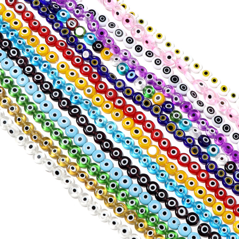 1 Piece Diameter 4mm Diameter 6 Mm Diameter 8mm Glass Eye Beads display picture 1