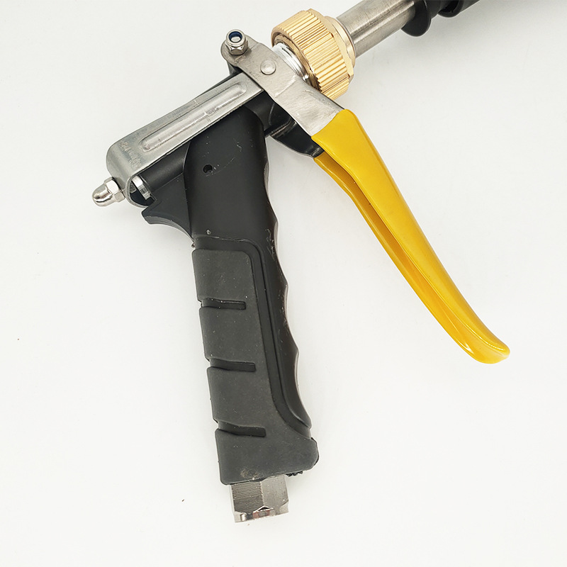 Agricultural spray gun alloy black seedling high-pressure spray gun garden irrigation spray gun