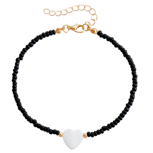 2# black rice beads