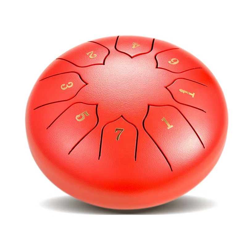 Instrumento musical tambor etéreo 6 pulgadas 8 tonos/11 tonos tambor etéreo C tambor de mano afinado tambor de lengua de acero instrumento musical para niños exclusivo transfronterizo