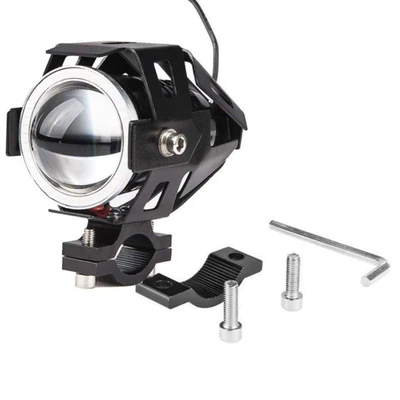 Cross-border e-commerce modified electric car led headlight angel eye handlebar external u7 motorcycle light led headlight