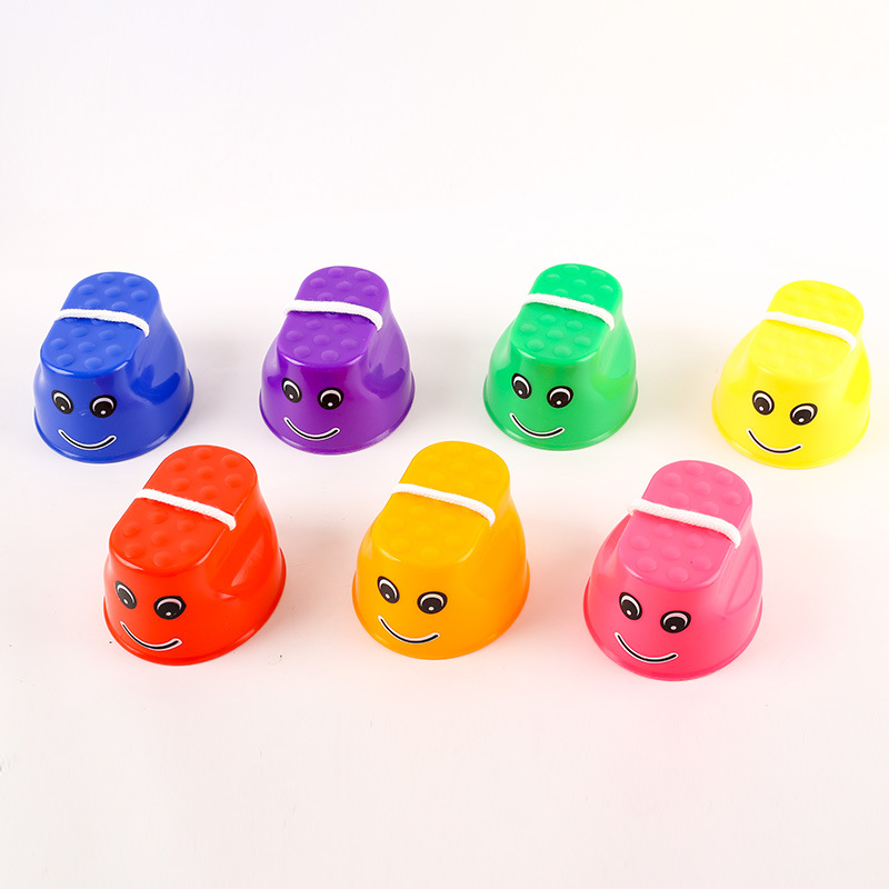Colorful High-Stilt Children Walking Toys