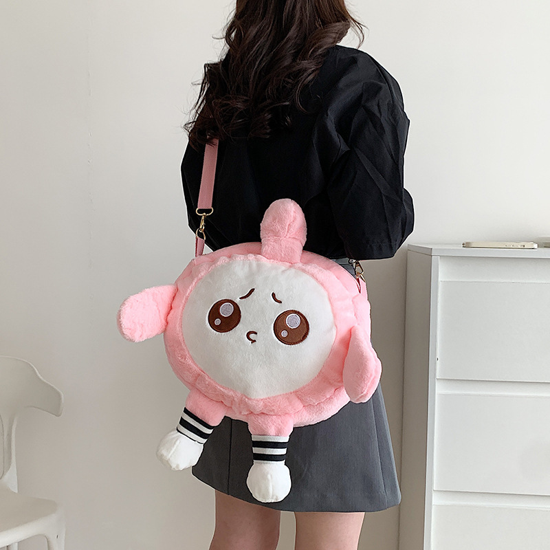 小額卸売りの玉桂犬のぬいぐるみのリュックサックの女の子のかわいいクロミの肩の斜めのショルダーバッグの親子プレゼント|undefined