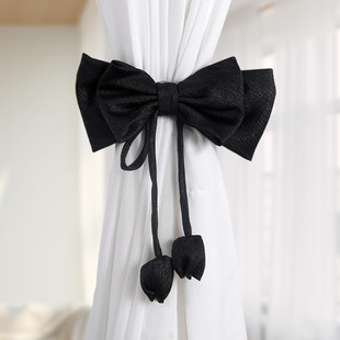 Curtain Strap Rose Bow Home Curtain Accessories Cute Fresh Curtain Strap Decoration