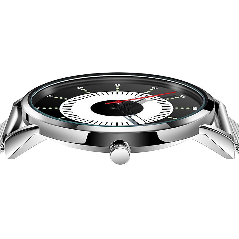 Men's Quartz Watch Ultra-thin Luminous Belt Men's Analog Clock_voghion.com