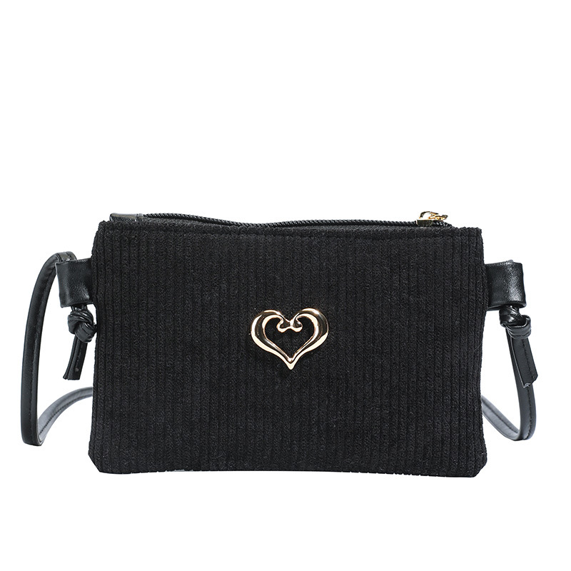 Bolsa de hombro coreana para niños y niñas, simple bolso de cambio de terciopelo de color sólido para bebés, nuevo bolso infantil transfronterizo