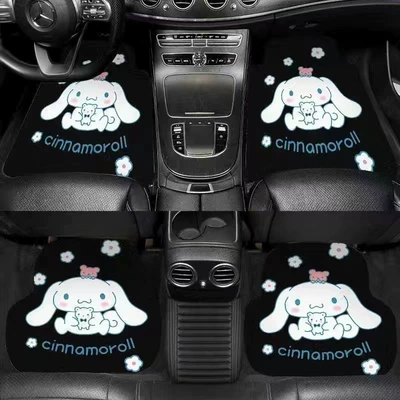 Cartoon Women's Car Universal Carpet, Universal Foot Pad - cinnamon-dog-main-driver-single-piece-5064cm