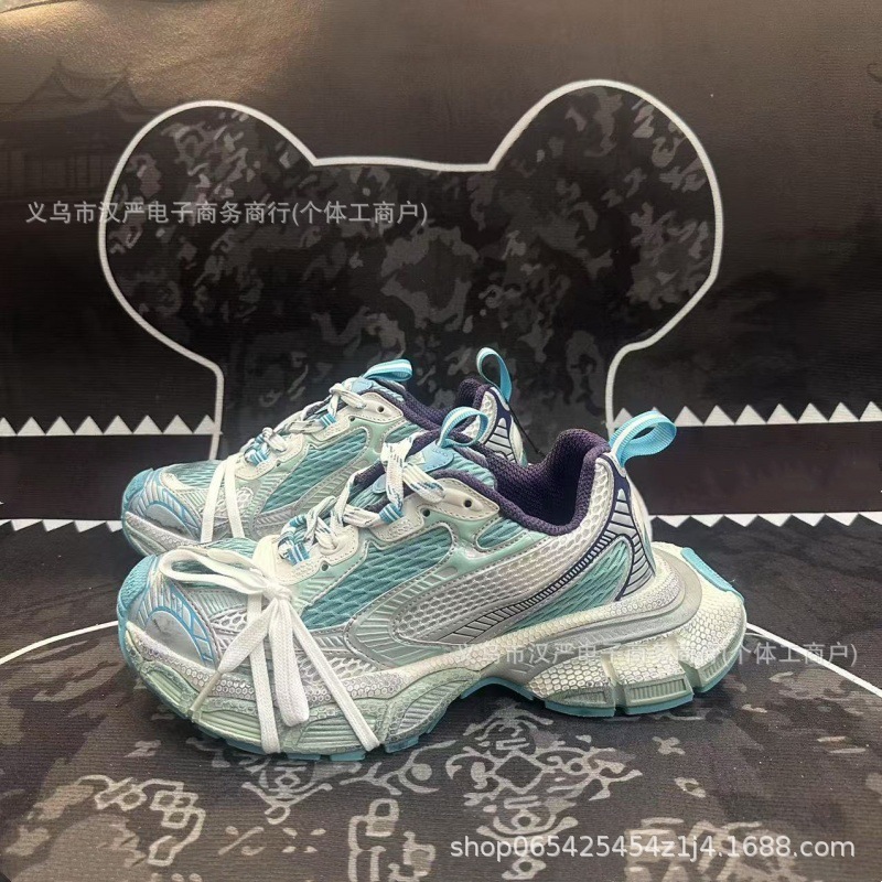 莆田純正パリ Track3XL ダッドシューズ男性と女性の靴レトロアウトドア厚底高さ増加カップルシューズランニングシューズ|undefined