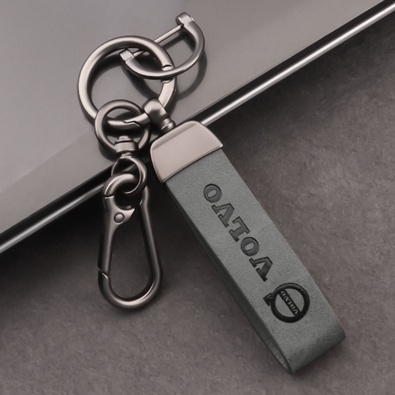 Suitable for Volvo Xc60 Keychain S90S60 Leather Buckle Xc40 Polar Star Xc90 Hanging Buckle V60V90 Hand Rope Buckle Suitable for Volvo Xc60 Keychain S90S60 Leather Buckle Xc40 Polar Star Xc90 Hanging Buckle V60V90 Hand Rope Buckle