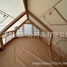 天津时光  品质款户外帐篷3-4人旅行露营野营装备便携式充气帐篷