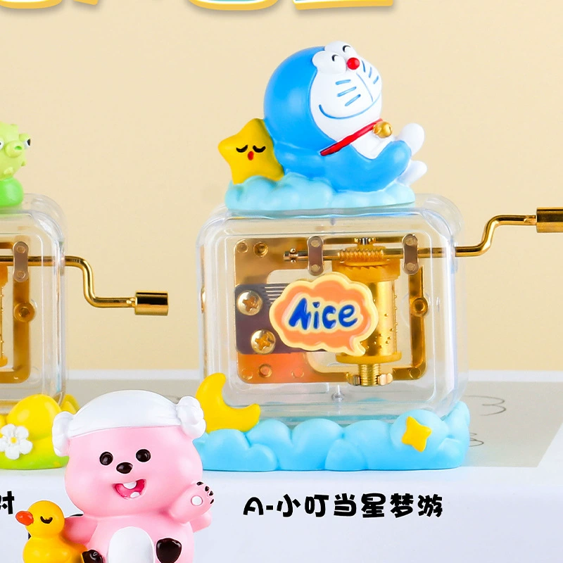 Sanrio, музыкальная коробка мультфильм, минифигура, украшения на стол, подарок на день рождения