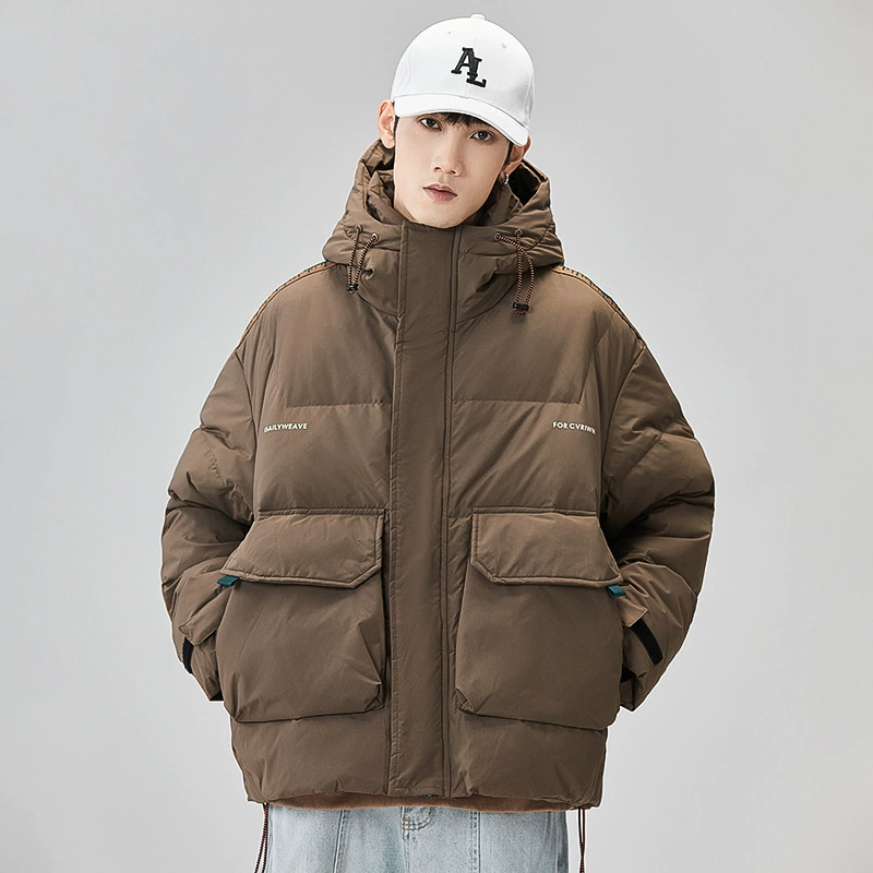 Demi-season keep warm Japanese down jacket, oversize