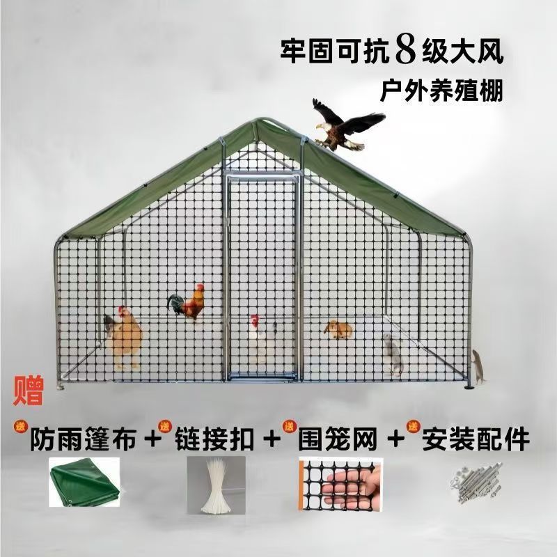 屋外鶏小屋、鶏小屋、鶏小屋、鳩小屋、家禽、大型防風・防雨孔雀雨よけ鶏小屋、家庭飼育用|undefined