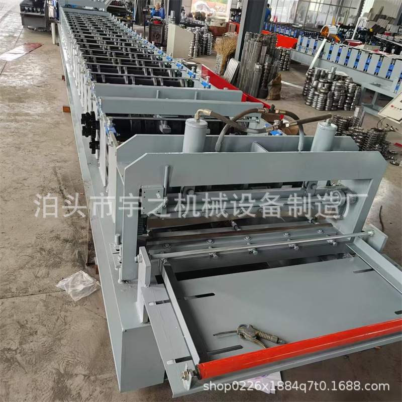 Floor bearing plate equipment 750 type floor bearing plate machine automatic steel structure floor plate bearing equipment cold bending forming machine