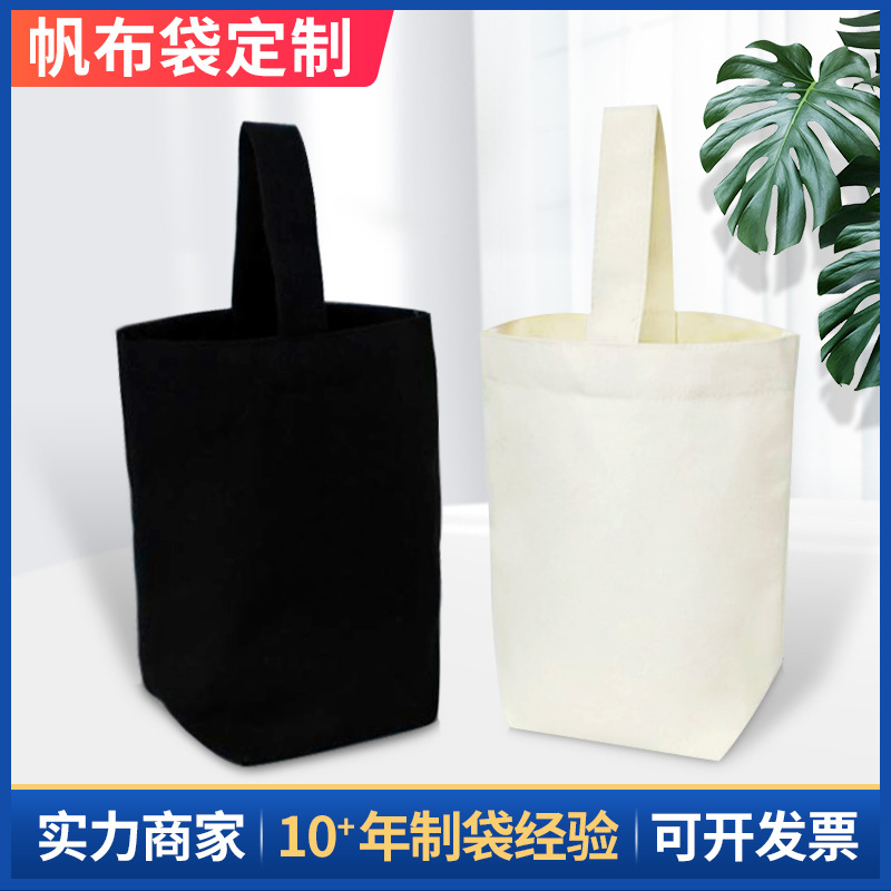 Mini bolso de lona bolso de mano para niños personalizado regalo de cumpleaños bolso de lona portátil bolsa de regalo de vacaciones bolso de cubo